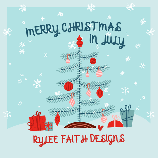 Celebrating Christmas in July: Bringing Holiday Joy in the Summertime - Rylee Faith Designs