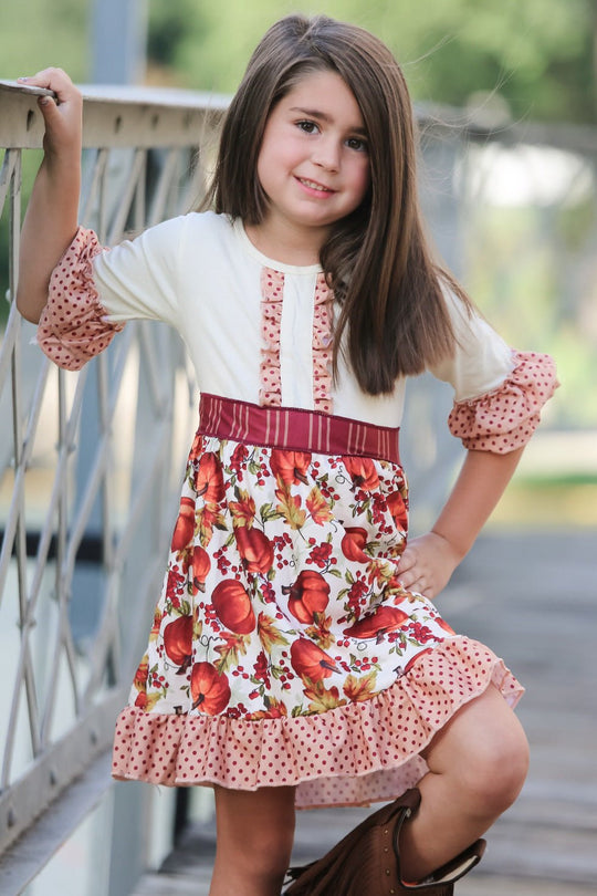 Girls Fall Clothing: Embrace Autumn's Elegance with Rylee Faith Designs - Rylee Faith Designs