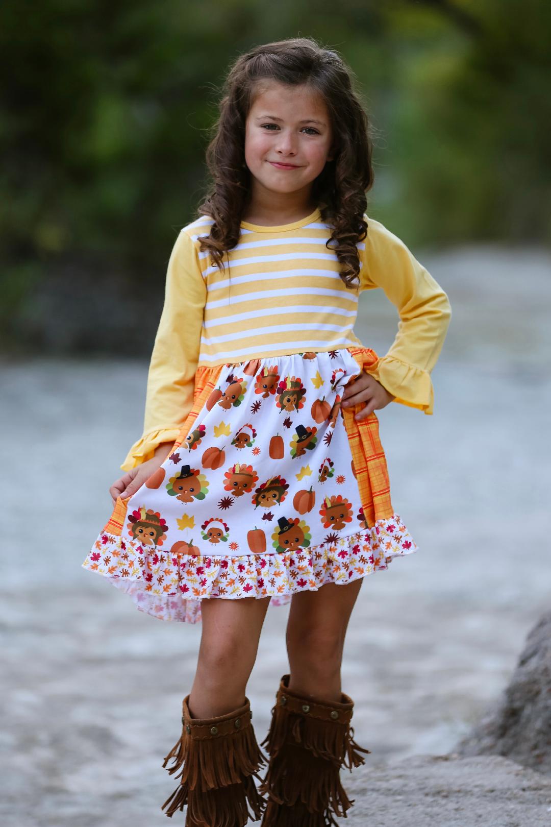 Girls Thanksgiving Outfits Rylee Faith Designs Girls Thanksgiving Outfits Rylee Faith Designs
