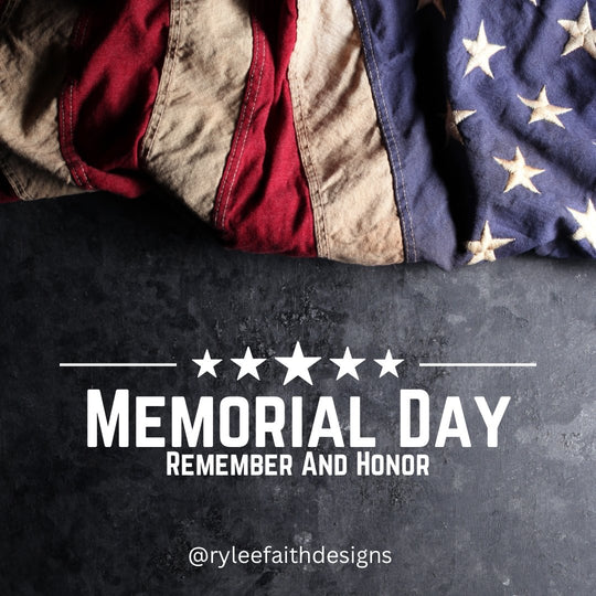 Memorial Day and Little Girls: Instilling Patriotism - Rylee Faith Designs