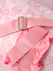 Summer Pink Bow Shoulder Bag