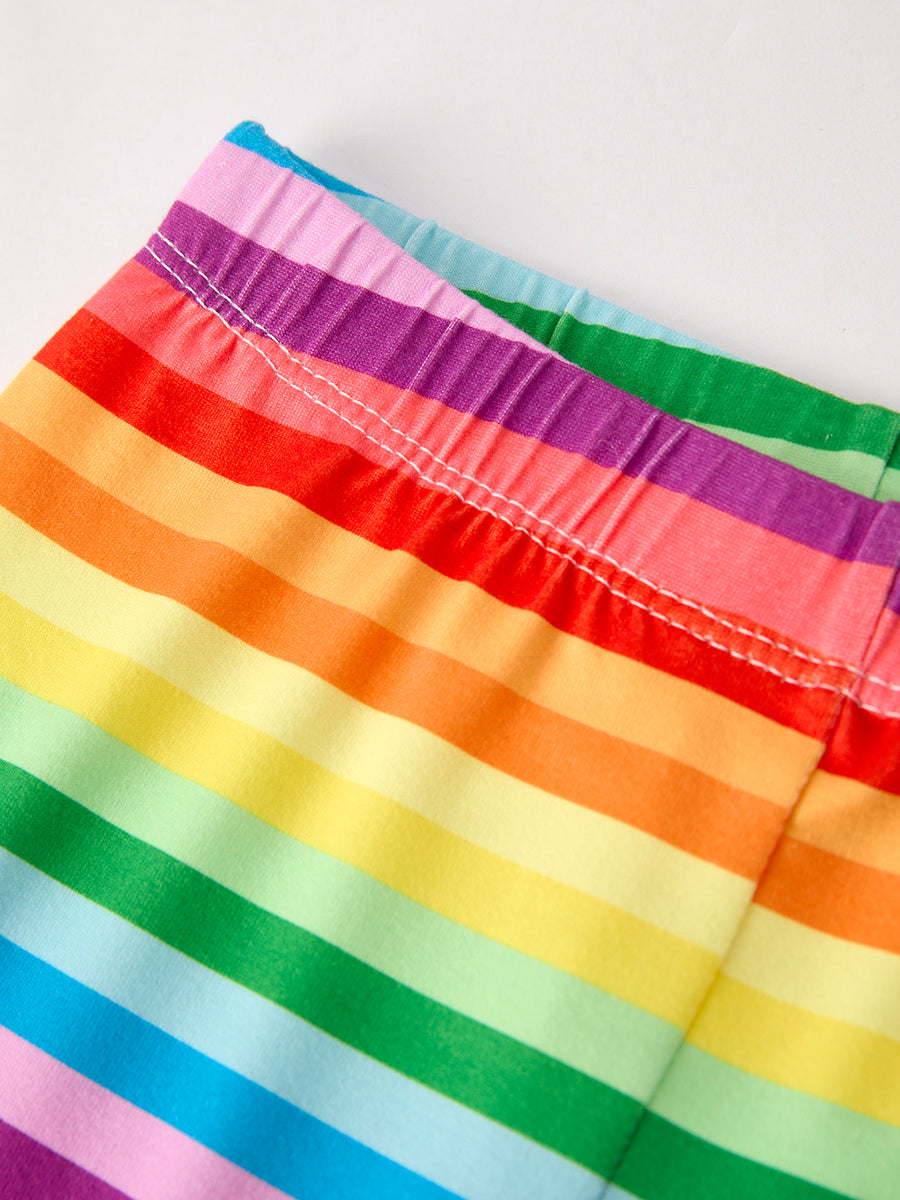 Rainbow Trousers Two-Piece Set