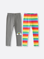 Rainbow Trousers Two-Piece Set