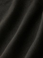 Girls Black Camouflage Casual Pants Two-Piece Set