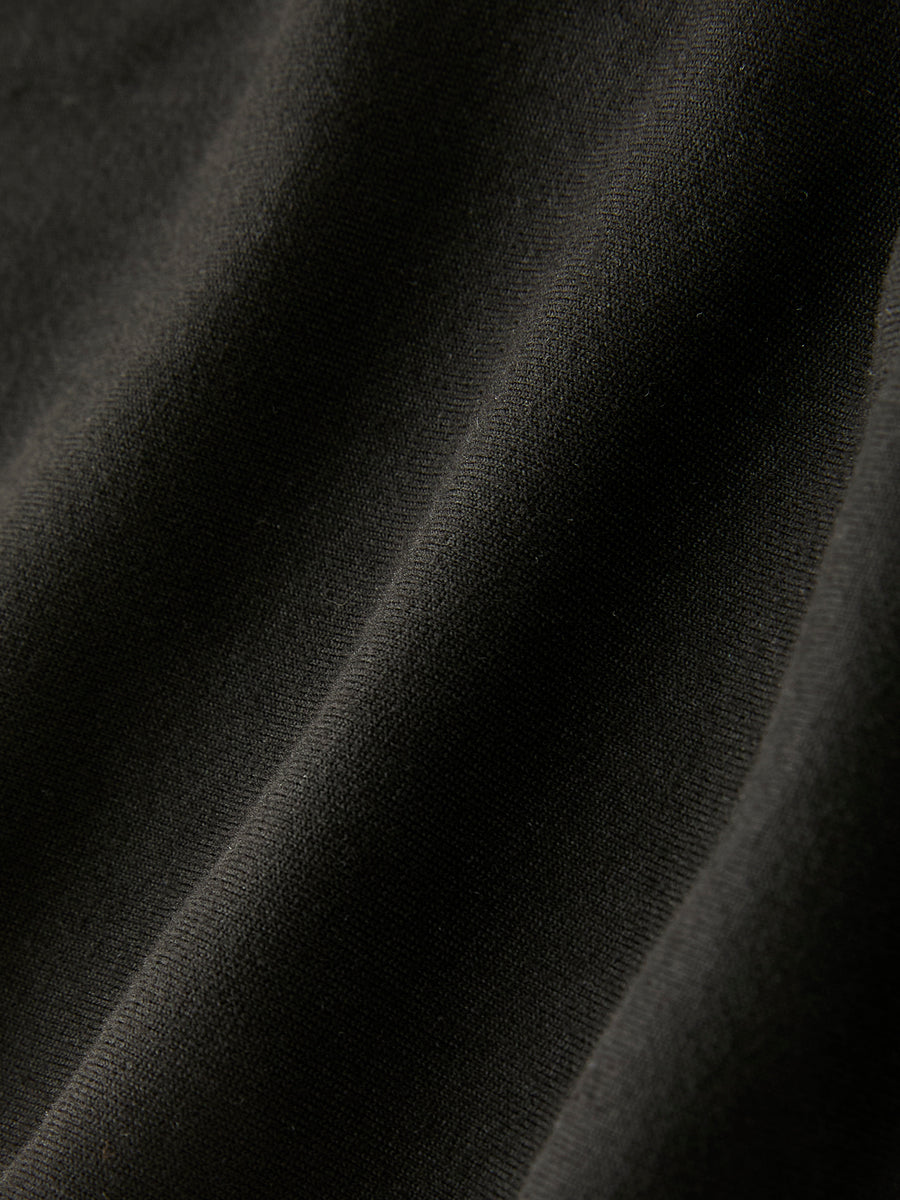 Girls Black Camouflage Casual Pants Two-Piece Set