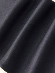 Girls Black Leopard Casual Pants Two-Piece Set