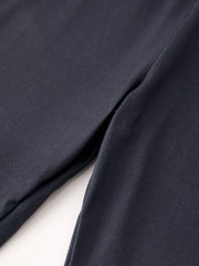 Girls Black Gray Casual Trousers Two-Piece Set