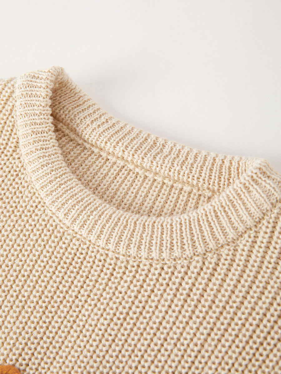 Winter Christmas Girls 'wild One' Pullover Sweater