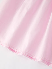 Pink  Smocked Church Christ Bishop Christening Dress