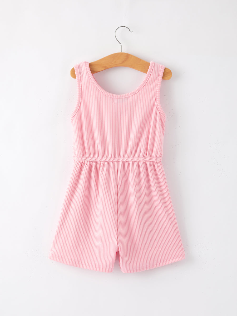 Rainbow Striped Milk Silk 3-piece Jumpsuit Set