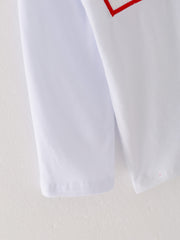 Chicken Blue Smocking Embroidered Boys Outfits