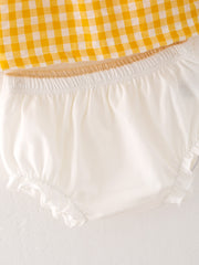 Chicken Smocking Embroidered Girls Outfits