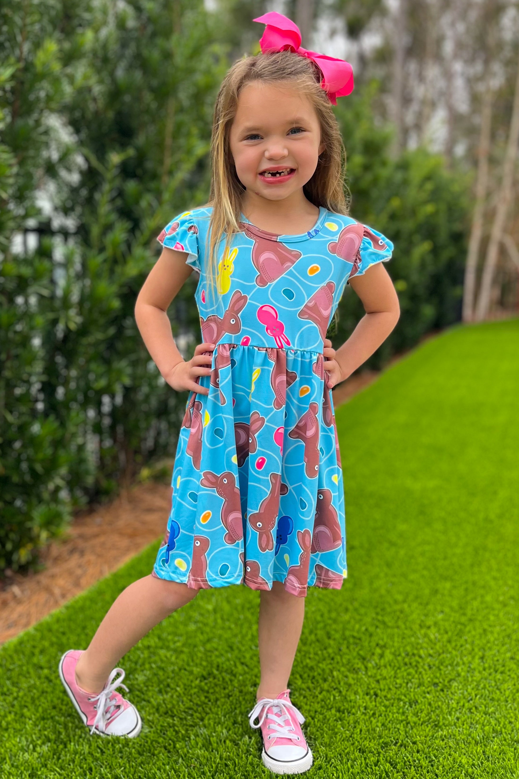 Green easter outlet dress