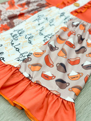 "Hello Fall" Panel Dress