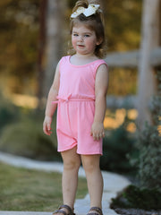 Rainbow Striped Milk Silk 3-piece Jumpsuit Set