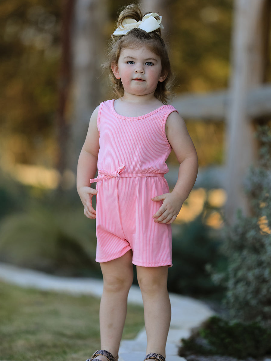 Rainbow Striped Milk Silk 3-piece Jumpsuit Set