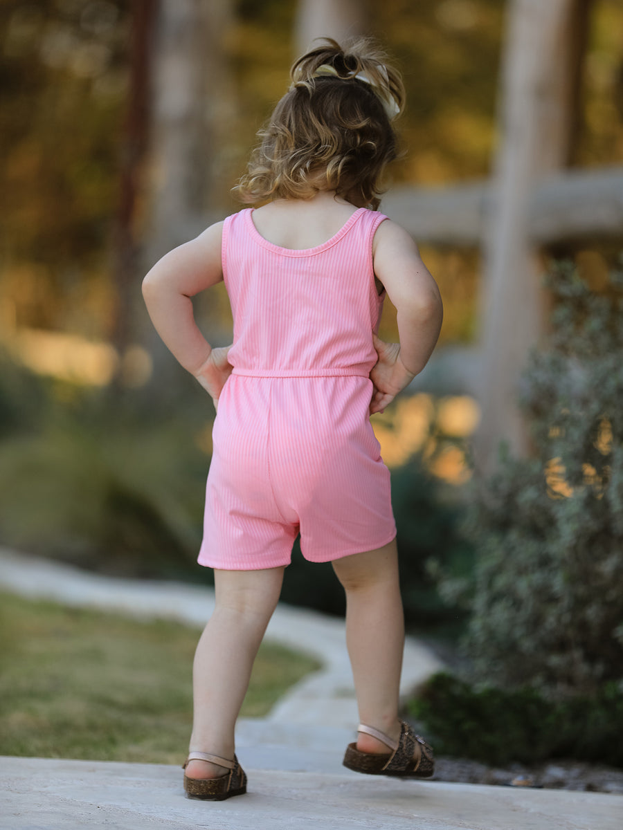 Rainbow Striped Milk Silk 3-piece Jumpsuit Set