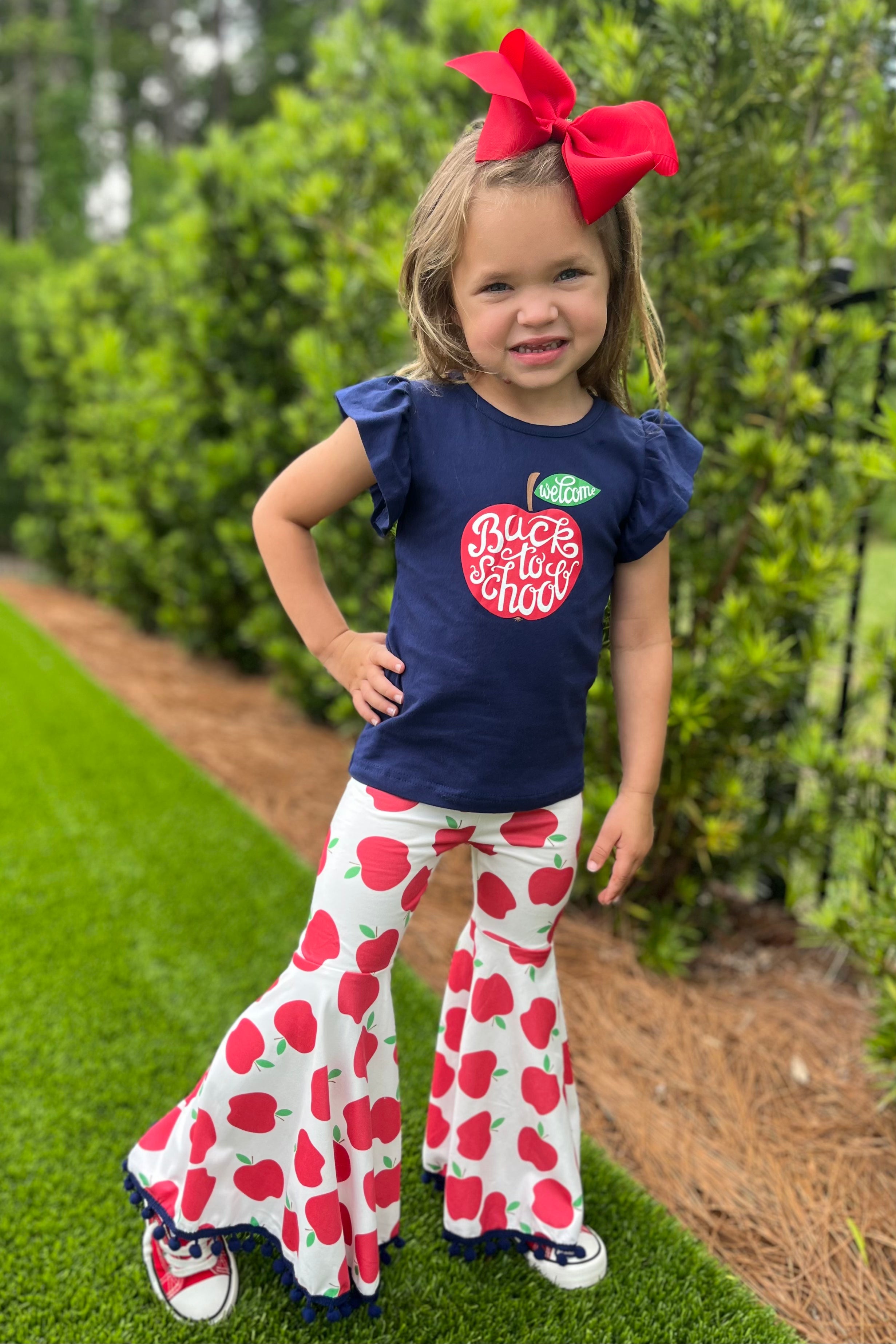 Isabella Bell Bottom Pant Set {Limited}, girls boutique clothing – Rylee  Faith Designs