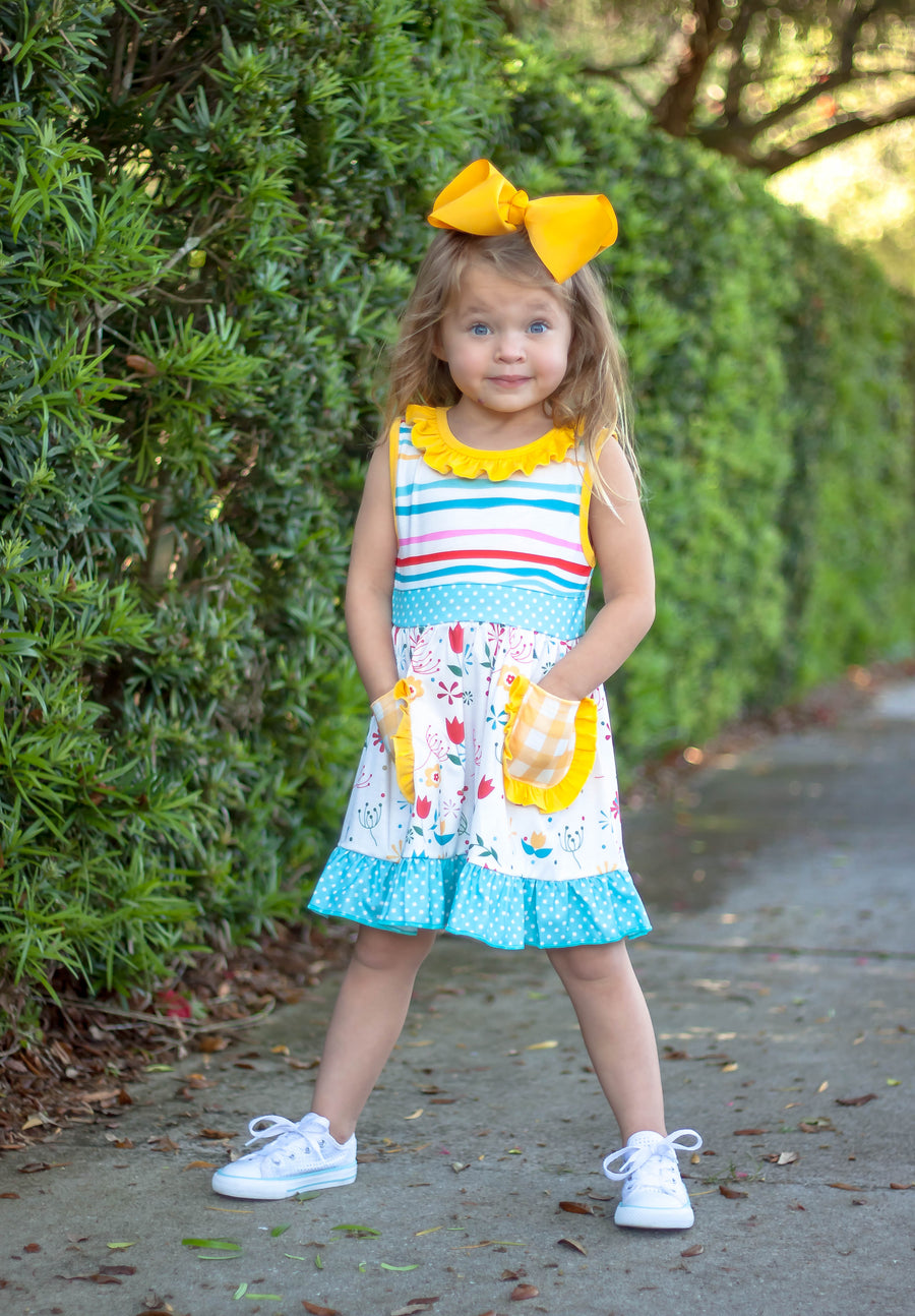 "Molly" Boutique Dress - Rylee Faith Designs