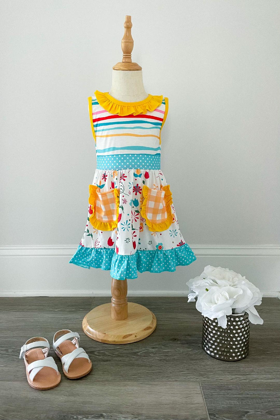 "Molly" Boutique Dress - Rylee Faith Designs