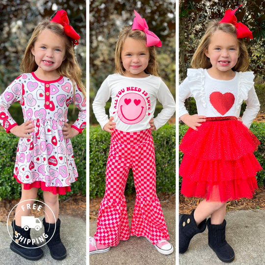 Sweet Celebrations and Adorable Styles: Valentine's Day Fun with Rylee Faith Designs