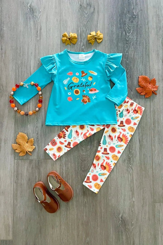 Chic Kids’ Thanksgiving Boutique Outfits 2023 - Rylee Faith Designs