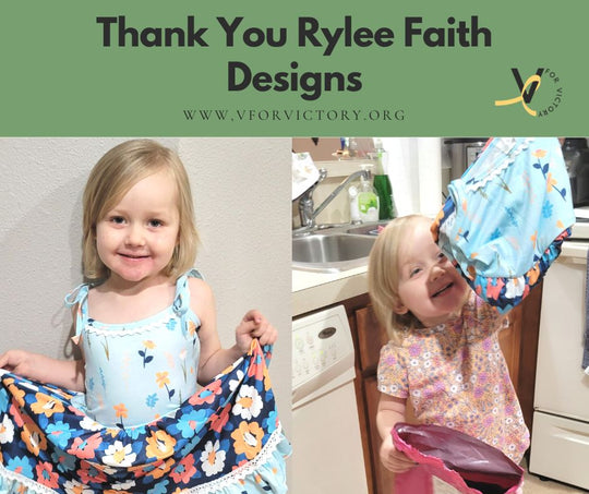 How We Give - V for Victory - Cute Girls Outfits - Rylee Faith Designs