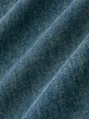 Vintage Denim Ruffle Girls Dress