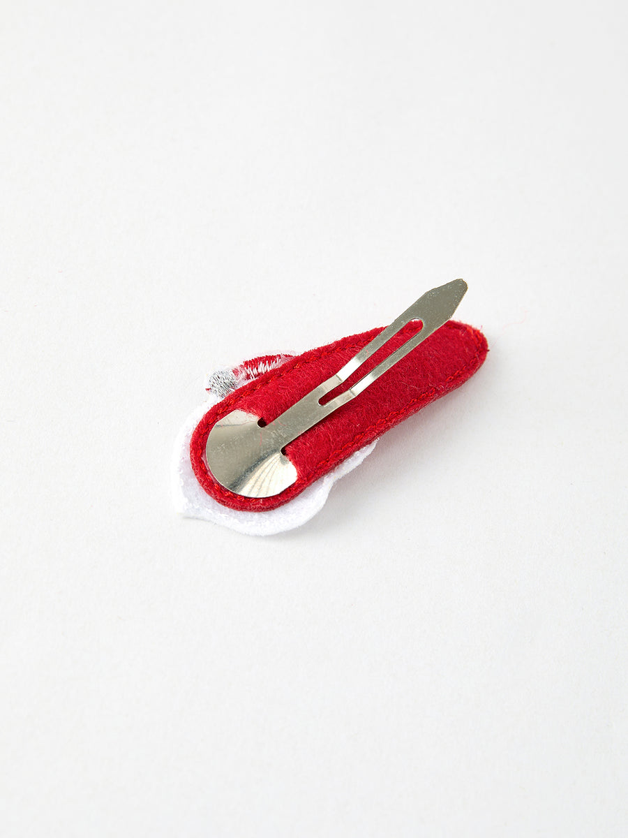 Christmas Santa Girls Hair Clip