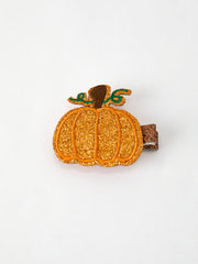 Halloween Pumpkin Girls Hair Clip