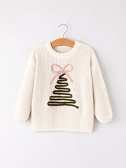 Winter Christmas Girls Pullover Sweater