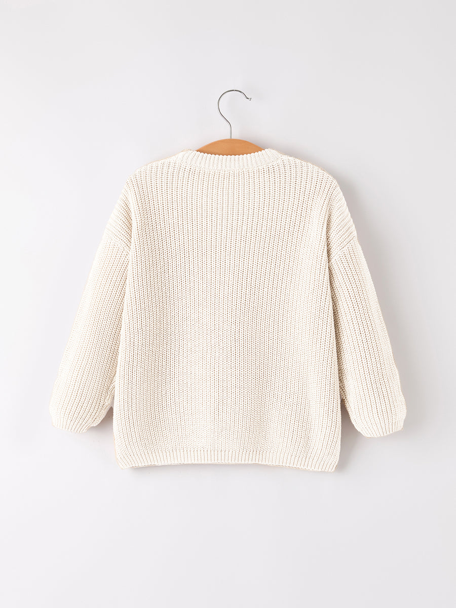 Winter Christmas Girls Pullover Sweater