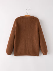 （Pre-order）TS Girls Winter Chocolate Pullover Sweater