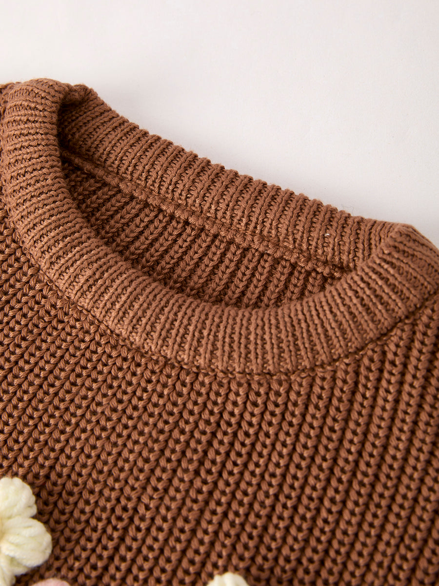 （Pre-order）TS Girls Winter Chocolate Pullover Sweater
