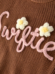 （Pre-order）TS Girls Winter Chocolate Pullover Sweater