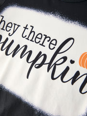 Fall Thanksgiving  5 pieces Short sleeve O-neck T-shirt
