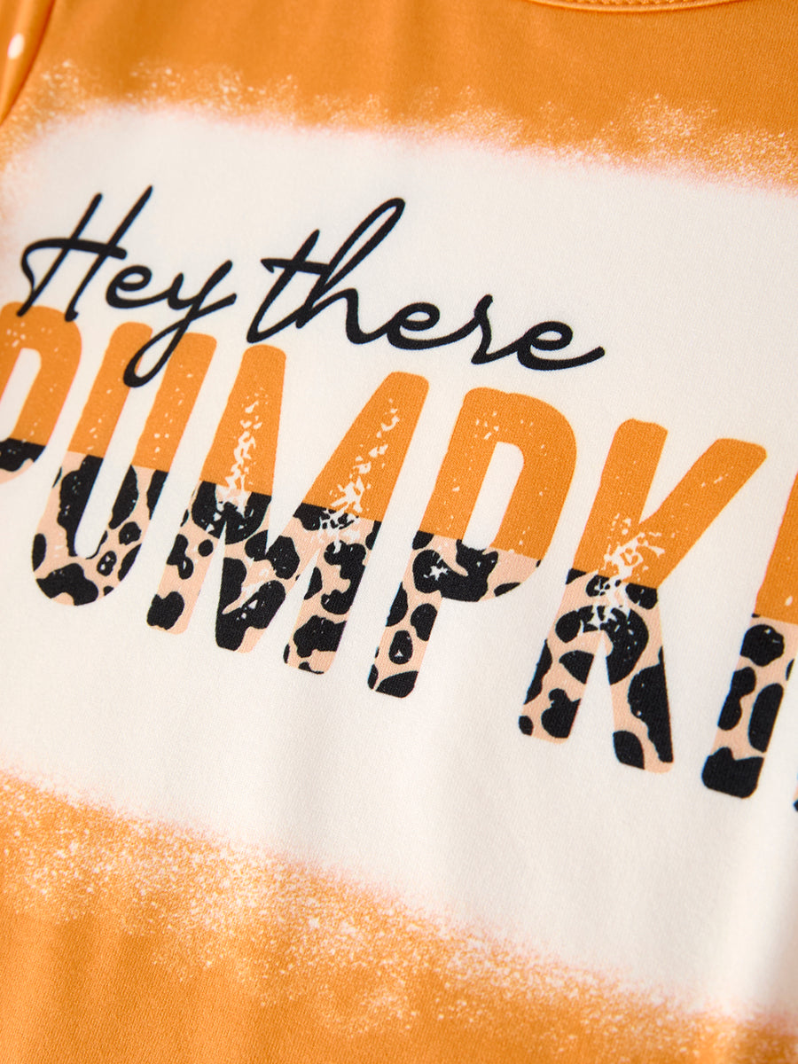 Fall Thanksgiving  5 pieces Short sleeve O-neck T-shirt