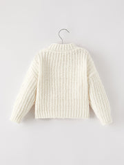 Christmas Winter Christian Girls Cardigan Sweater