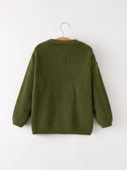 Girls Fall Thanksgiving 'thankful' Pullover Sweater