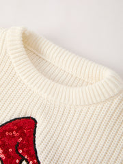 Christmas Winter Character Girls Pullover Sweater