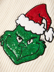 Christmas Winter Character Girls Pullover Sweater