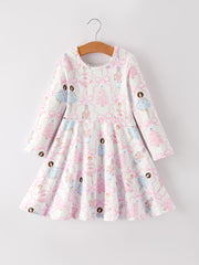 Christmas Ballerina and Nutcracker Girls Dress