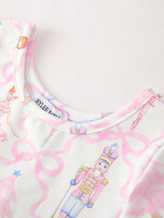 Christmas Ballerina and Nutcracker Girls Dress