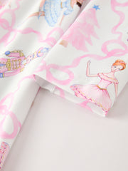 Christmas Ballerina and Nutcracker Girls Dress