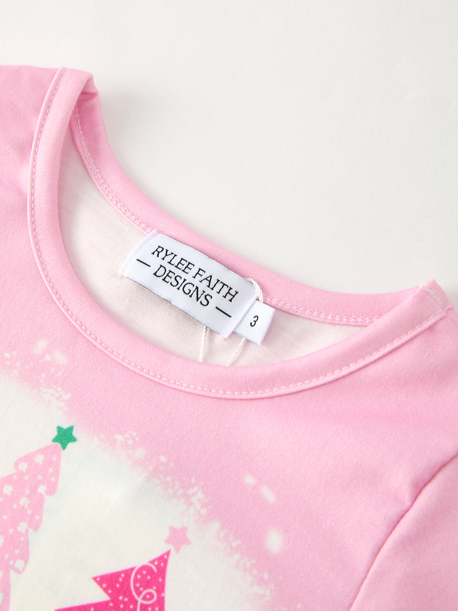 "Holly Jolly Vibes" Christmas Set for Girls