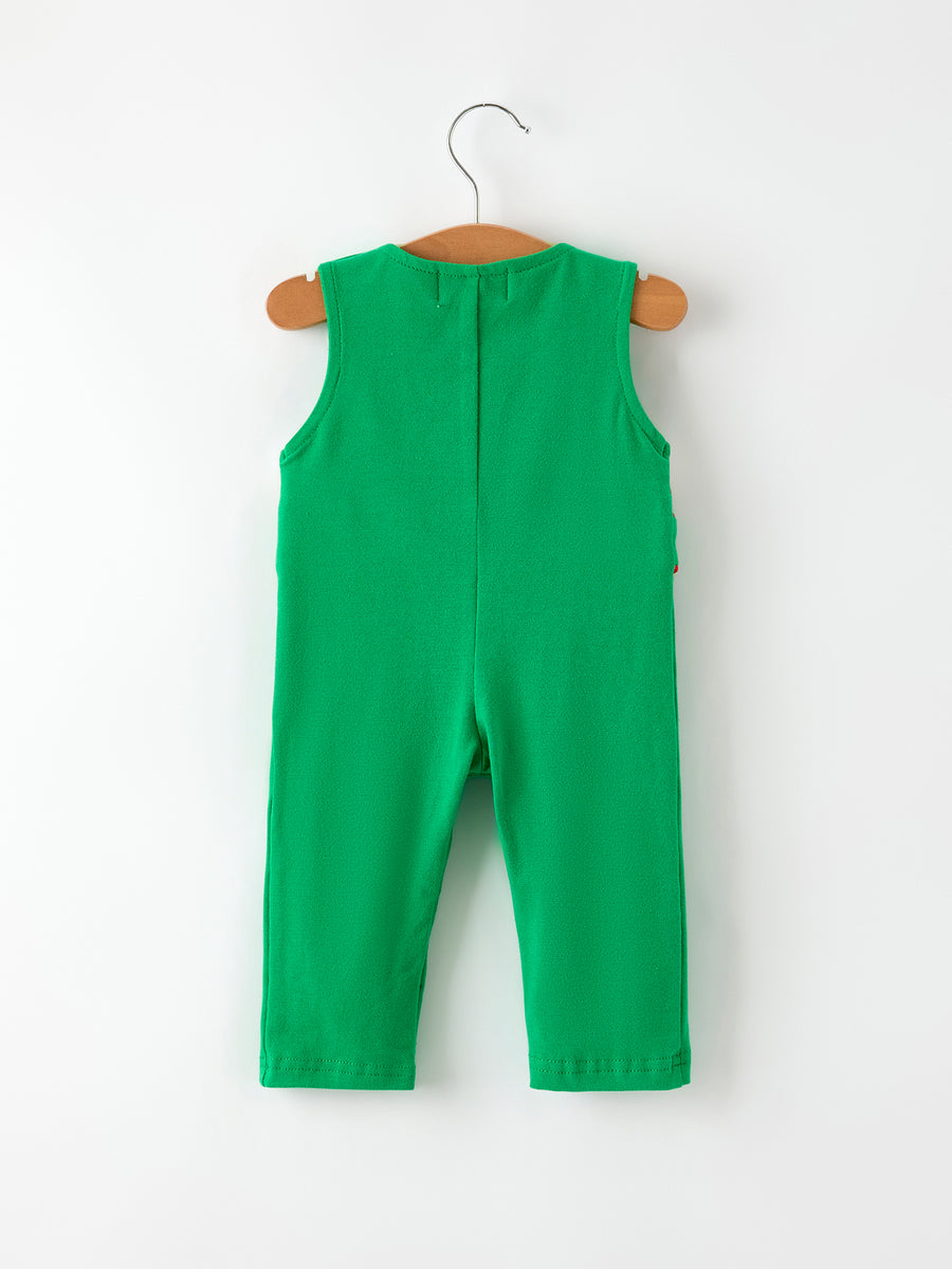 Christmas Character Candy Embroidery Baby Boy Romper