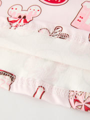Christmas Sweet Holiday Cheer: Gingerbread and Candy Dress for Toddlers Girls