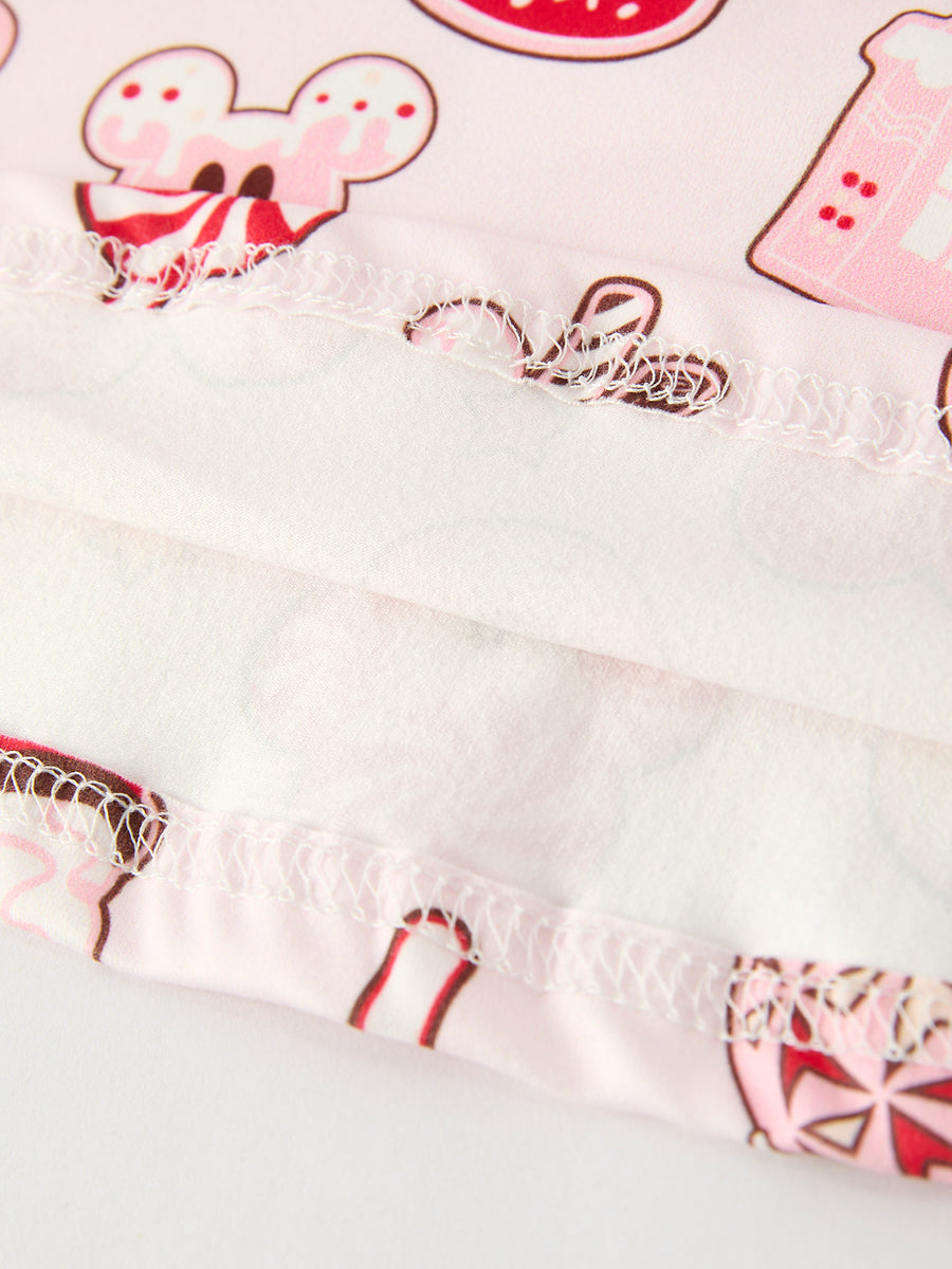 Christmas Sweet Holiday Cheer: Gingerbread and Candy Dress for Toddlers Girls