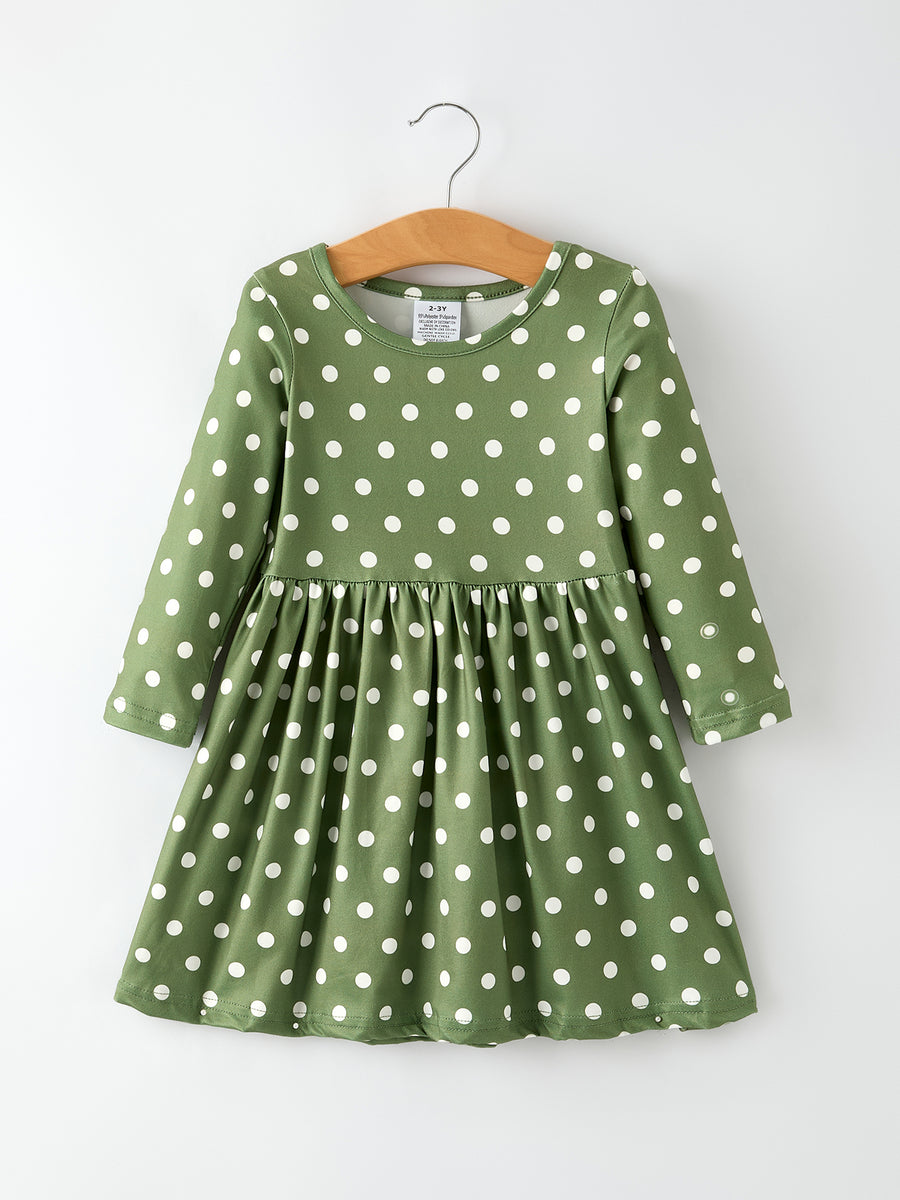 Fall Thanksgiving & Halloween Pumpkin Floral Print Long Sleeve Dress（2pcs）