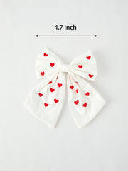 Valentine's Day Heart Girls Hairpin